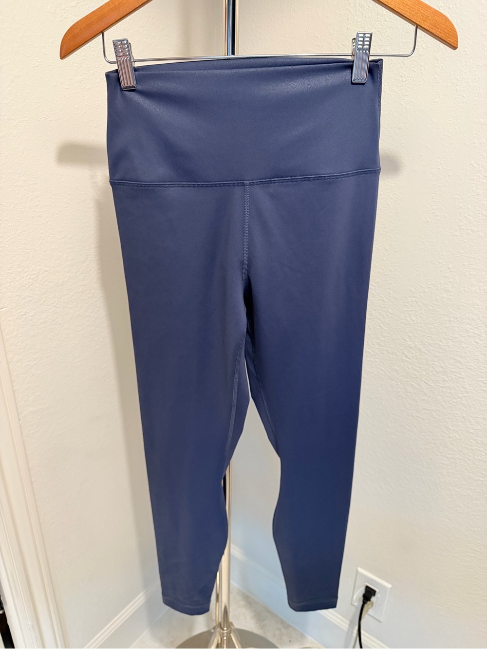 90 Degree By Reflex Navy High-Waist Leggings